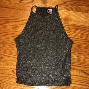 BRAND NEW Shimmery H&M crop top